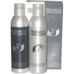 Salerm Color Reverse Pack 2 bottles 7.2 Oz. & 6.9 Oz. -Removes hair dyes