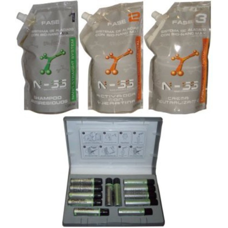 Tcq Relaxer Nss Kit For Natural Hair 1000ml Plus Nano Hydrate Treatment 12 Phials Just Beauty Products Inc