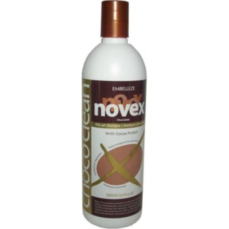 Novex Chococlean Chocolate- 0% Salt Shampoo 500 ml/16.9 Oz.