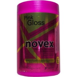 Embelleze Novex Pink Gloss Extra Deep Hair Care Cream 14.1oz(For dull hair and lifeless)