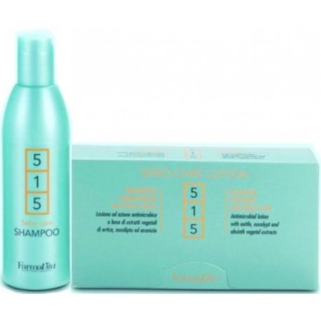 Farmavita 515 Tratamiento Sebo Care 1)Shampoo 250ml 1)Lotion 12x8 Ampollas