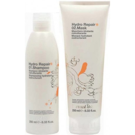 Farmavita Hydro Repair Treatment 1)Champú 250ml 1 )Máscara 250ml