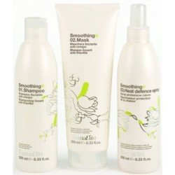 Farmavita Anti-frizz Smoothing (1)Shampoo 250ml (1)Mask 250 ml (1)Heat Defece Spray 250 ml (for Dry/Unruly Hair)