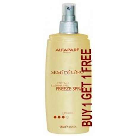 Alfaparf SDL Cristalli Illuminating Freeze Spray Firm Hold 8.45 Oz. (Buy 1 Get 1 FREE)