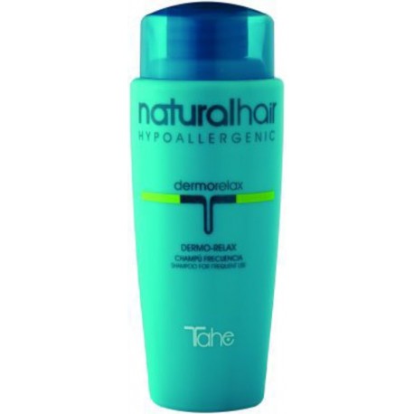 Tahe Natural-Hair Champú Dermo-Relax Para Uso Frecuente 250 ml.