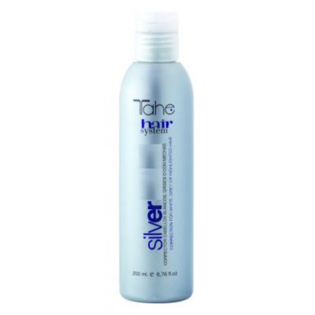 Tahe Hair System Silver Conditioner 200 Ml Correction For White