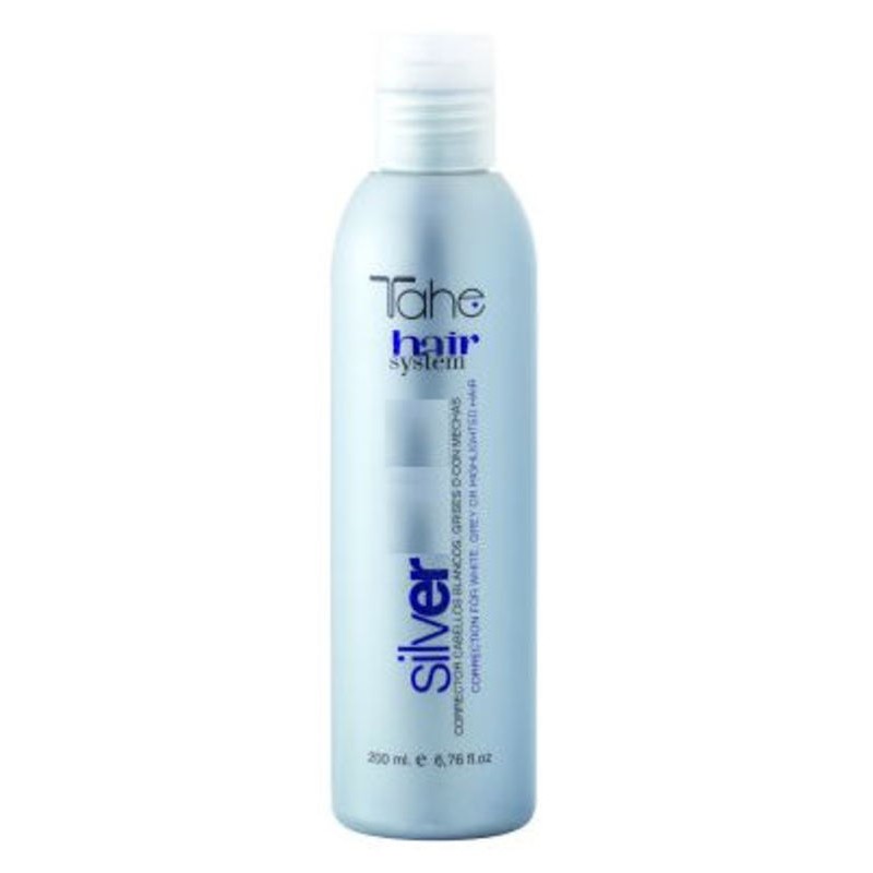 Tahe Hair System Silver Conditioner 200 Ml Correction For White