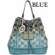 DIDA NY Style 95653 Blue Handbag