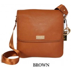 DIDA NY Style 95658 Men's Messenger Brown