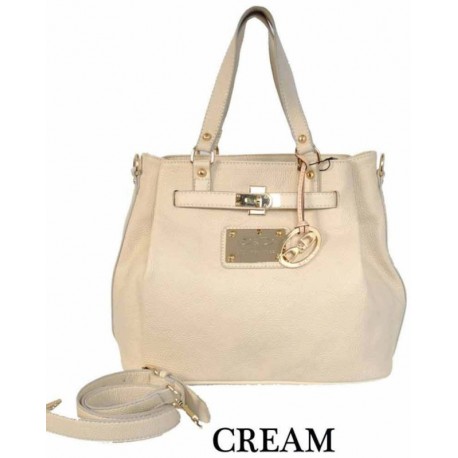 DIDA NY Style 95659 Cream Handbag