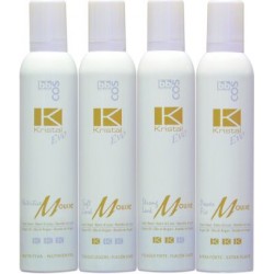 Bbcos Kristal Evo Hair Mousse 300ml 10 14oz Linen Seeds Argan Oil