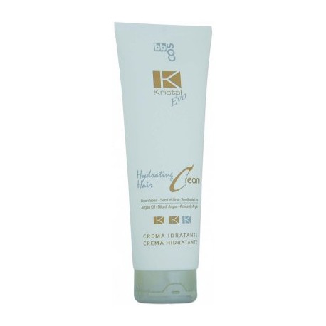 BBCOS Kristal Evo Hydrating Hair Cream 250ml/8.45oz (Linen Seed-Argan Oil)