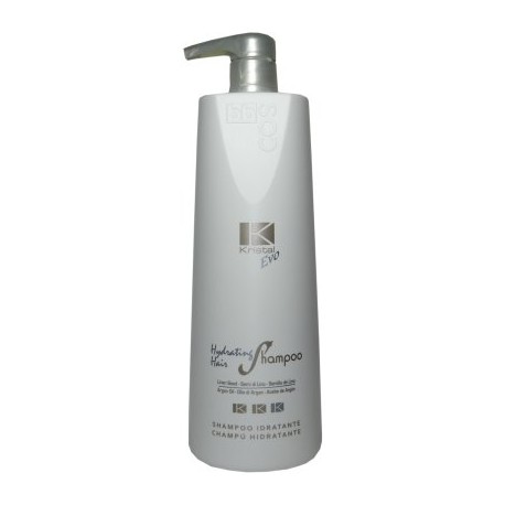 BBCOS Kristal Evo Hydrating Hair Shampoo 1000ml/33.81oz (Linen Seed-Argan Oil)