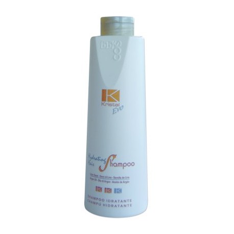 BBCOS Kristal Evo Hydrating Hair Shampoo 300ml/10.14oz (Linen Seed-Argan Oil)