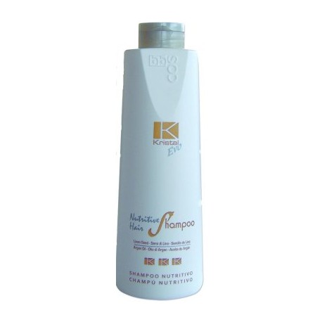 BBCOS Kristal Evo Nutritive Hair Shampoo 300ml/10.14oz (Linen Seed-Argan Oil)