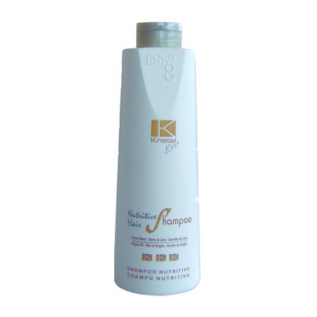 BBCOS Kristal Evo Shampoo Nutritivo 300ml/10.14oz (Semilla De Lino-Aceite De Argan )