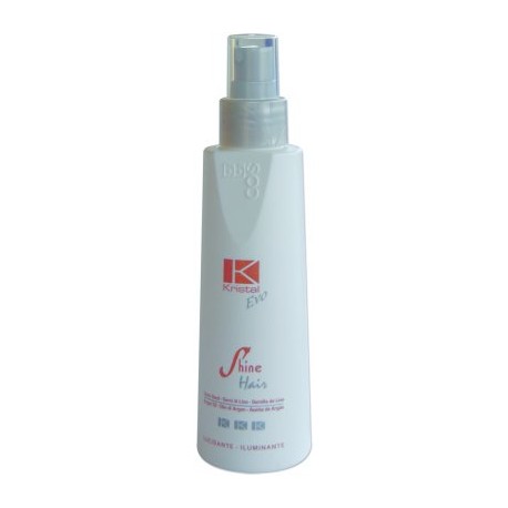 BBCOS Kristal Evo Brillo Para El Pelo 150ml/5.07oz (Semilla De Lino-Aceite De Argan)