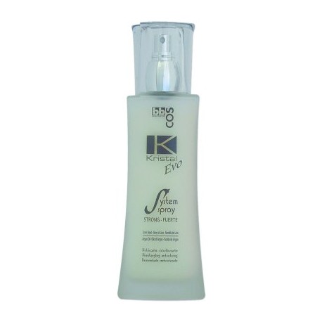 BBCOS Kristal Evo System Spray Fuerte 100ml/3.38oz (Semilla De Lino-Aceite De Argan)