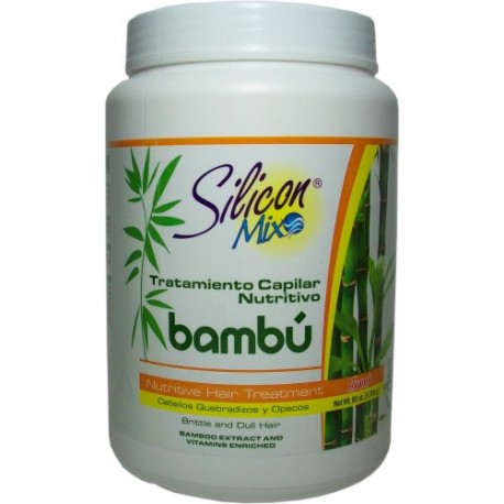 Avanti Slicon Mix Bambu Nutritive Hair Treatment 60oz. (Cabello quebradizo y sin Brillo)