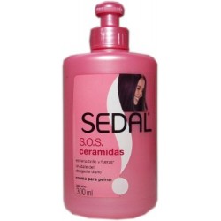 Sedal S.O.S Ceramidas Hair Comb Cream Net Wt. 300ml.
