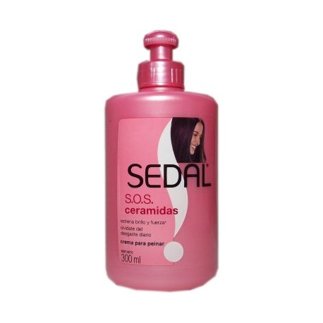 Sedal S.O.S Ceramidas Hair Comb Cream Net Wt. 300ml.