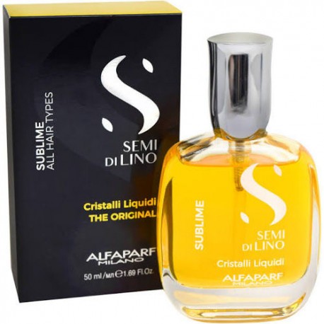 Alfaparf Semi Di Lino Sublime Cristalli Liquidi Instant Brightening Serum  50ml/1.69oz - Just Beauty Products, Inc.