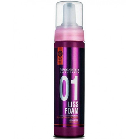 Salerm Pro-Line 01 Liss Foam Espuma de Alisado de Fijación Suave 200ml/6.8oz