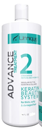 Unnique Tratamiento Avanzado de Queratina 16 oz. (Paso 2) - Just Beauty  Products, Inc.