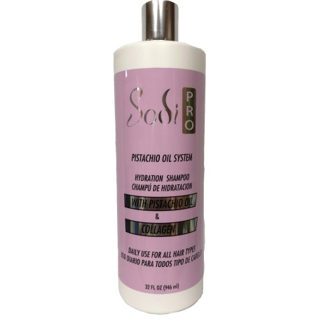 SODIPRO HYDRATION SHAMPOO WITH PISTACHIO OIL & COLLAGEN 32oz/ 946 ml