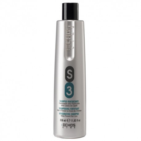 Echosline S3 Champú Vigorizante 350 ml/11.83oz. (Previene la pérdida de cabello)