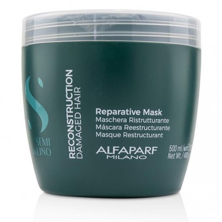 Alfaparf Semi Di Lino Reconstruction Reparative Mask 500ml/16.90oz (For Damaged Hair)