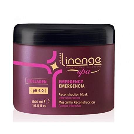 Linange Spa - Máscara de Colágeno Emergencia 500 ml