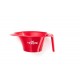 Yellow Color Mixing Bowl-Red