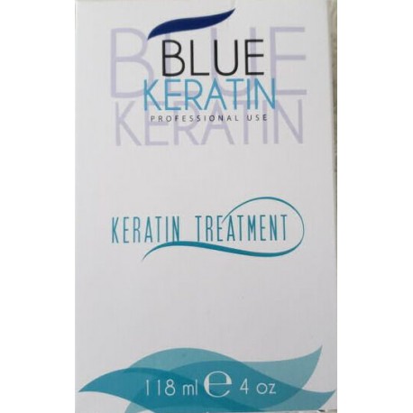 Blue Hair Keratin Kit Tratamiento de Queratina 1)Champú Clarificante 1)Blue Keratin 32oz c/u