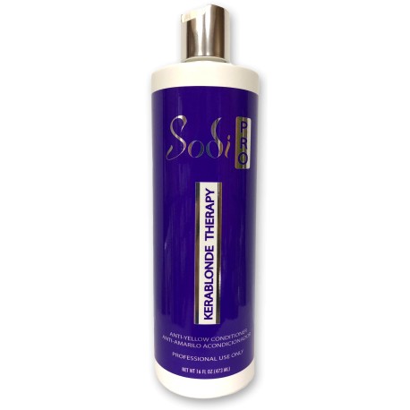 SODIPRO KERABLONDE THERAPY Anti-Yellow Conditioner 16OZ /473 ML