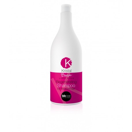 BBCOS Kristal Basic Linen Seed Champú Regenerador 500 ml/16.9oz