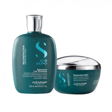 Alfaparf Semi Di Lino Reconstruction Reparative Duo Pack Sm - Just Beauty  Products, Inc.