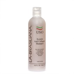 La-Brasiliana UNO Keratin And Collagen Shampoo 500 ml/16.9 Oz