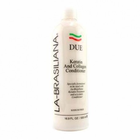 La-Brasiliana Due Keratin & Collagen Conditioner 16oz