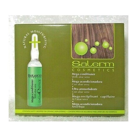 Salerm Cosmetics Mega-conditioner with aloe vera 5mL / .17 oz