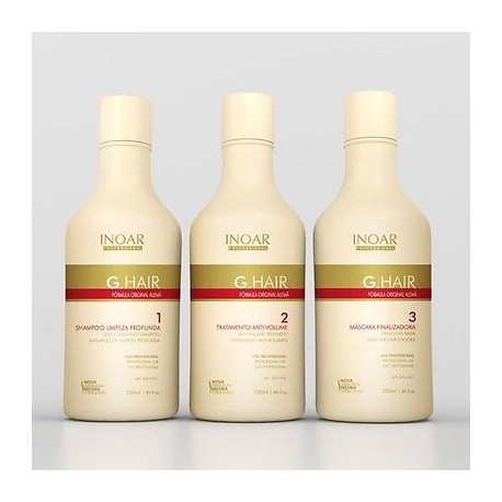 Inoar G-Hair Anti-Volumen Treatment Kit ml - Just Beauty Inc.