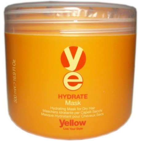 Yellow Hydrate Mask 16.9 Oz. /500 ml. (For dry hair)