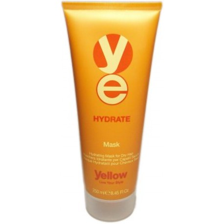 Yellow Hydrate Mask 8.45 Oz./250 ml. (For dry hair)