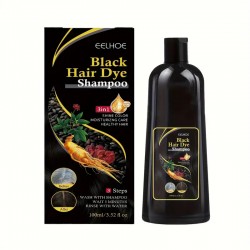 EELHOE hair Dye Shampoo 100ml/3.52 oz-Black