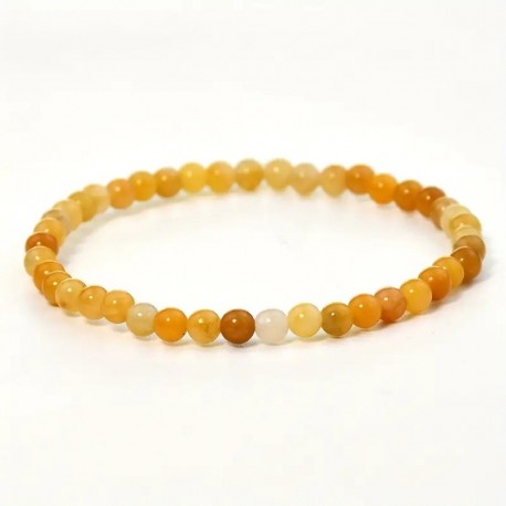 1pc Topaz Beaded Bracelet, Couple's Necklace Gift