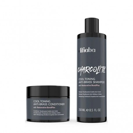 Difiaba CHARCOLITE Cool toning & Anti-Brass Duo *BEST SELLER*