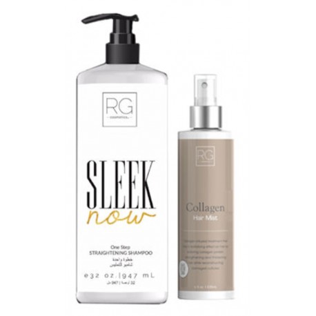 RG Cosmetics Sleek Now Straightneing Kit (Shampoo 1000ml/Mist 250ml)