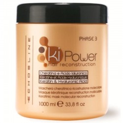 Echosline Ki-Power Keratinic Mask Hair Reconstruction 1000ml/33.8oz (phase 3)