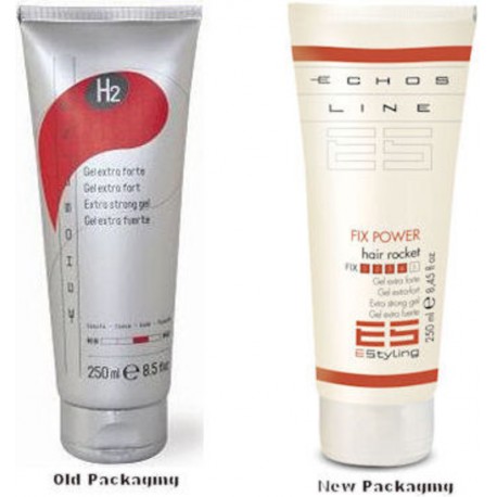 Echosline H2/Echosline ES Fix Power Hair Rocket- Extra Strong Gel 250ml/8.5oz