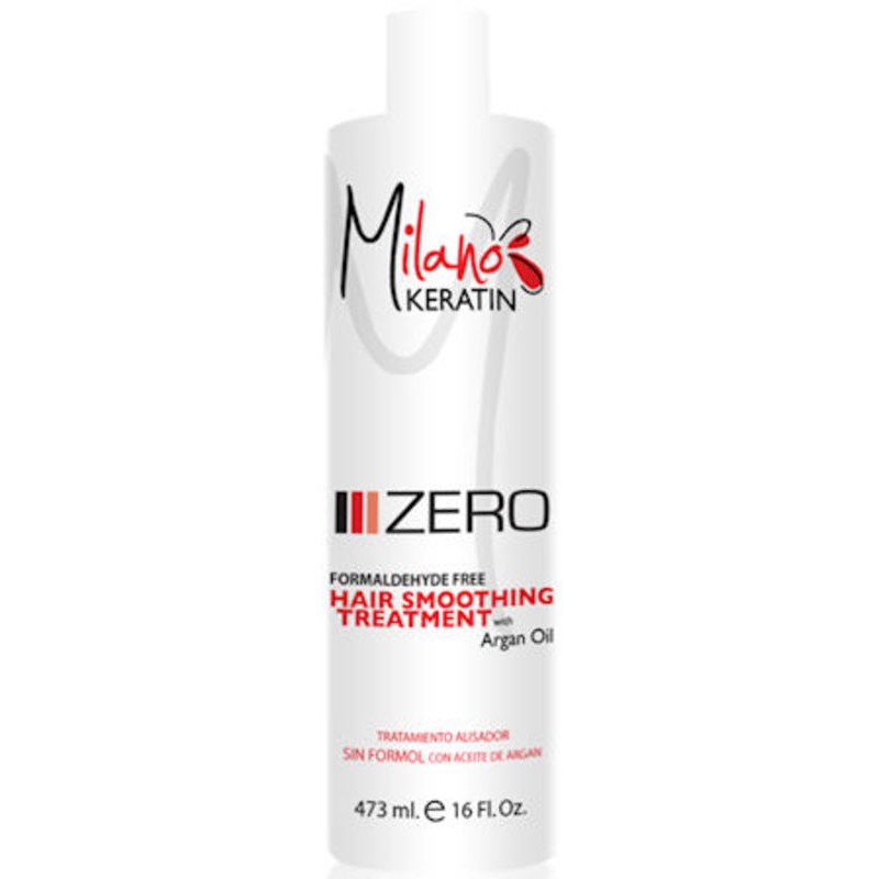 Milano Keratin Zero Formaldehyde Free With Argan Oil 473ml 16oz Just Beauty Products Inc
